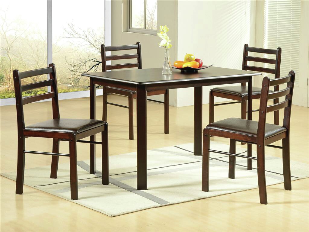 Home Etc Dining Table and 4 Chairs | Wayfair.co.uk